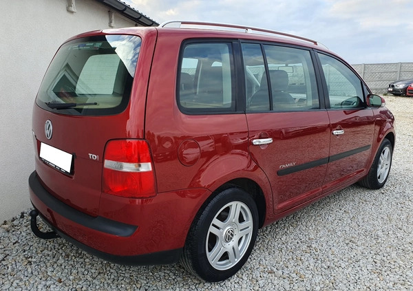 Volkswagen Touran cena 19700 przebieg: 214000, rok produkcji 2003 z Tykocin małe 232